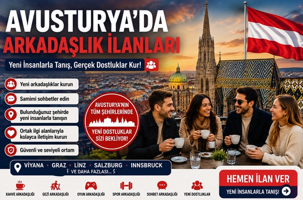 Avusturya'da Arkadaşlık İlanları
