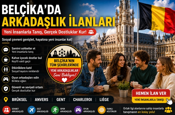 Belçika'da Arkadaşlık İlanları